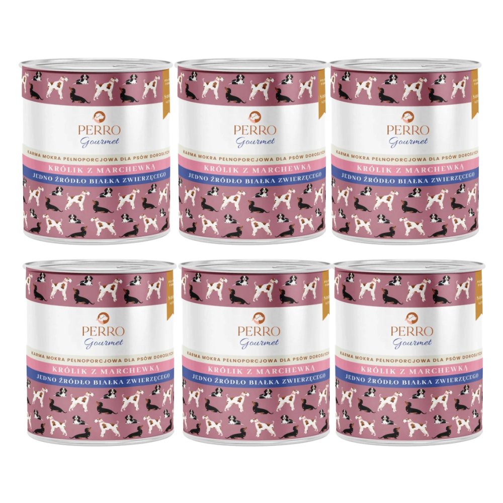 Perro Gourmet królik adult 800 g × 6