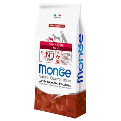 Monge jagnięcina adult małe rasy 7.5 kg × 2