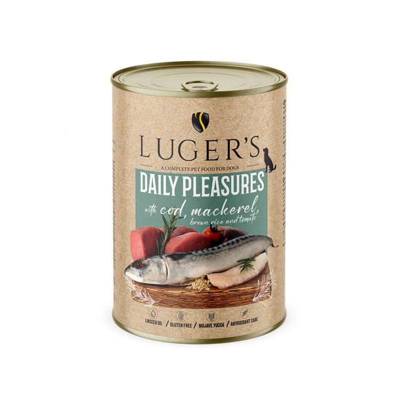 Luger's Daily Pleasures dorsz, makrela 400 g