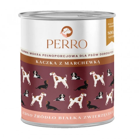 Perro kaczka z marchewką adult 800 g