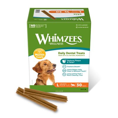 Whimzees Monthly Stix duże rasy 60 g × 30