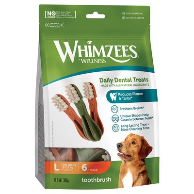 Whimzees Toothbrush adult 360 g × 2