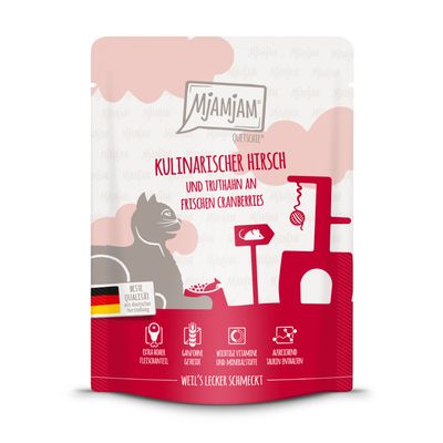 MjAMjAM Quetschie indyk, jeleń 300 g × 6