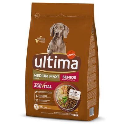 Ultima kurczak senior średnie i duże rasy 3 kg × 2