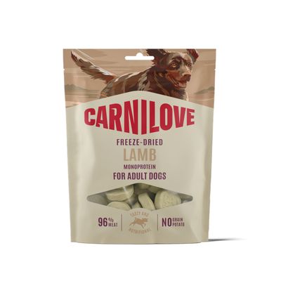 Carnilove Freeze-Dried Snack jagnięcina 60 g × 4