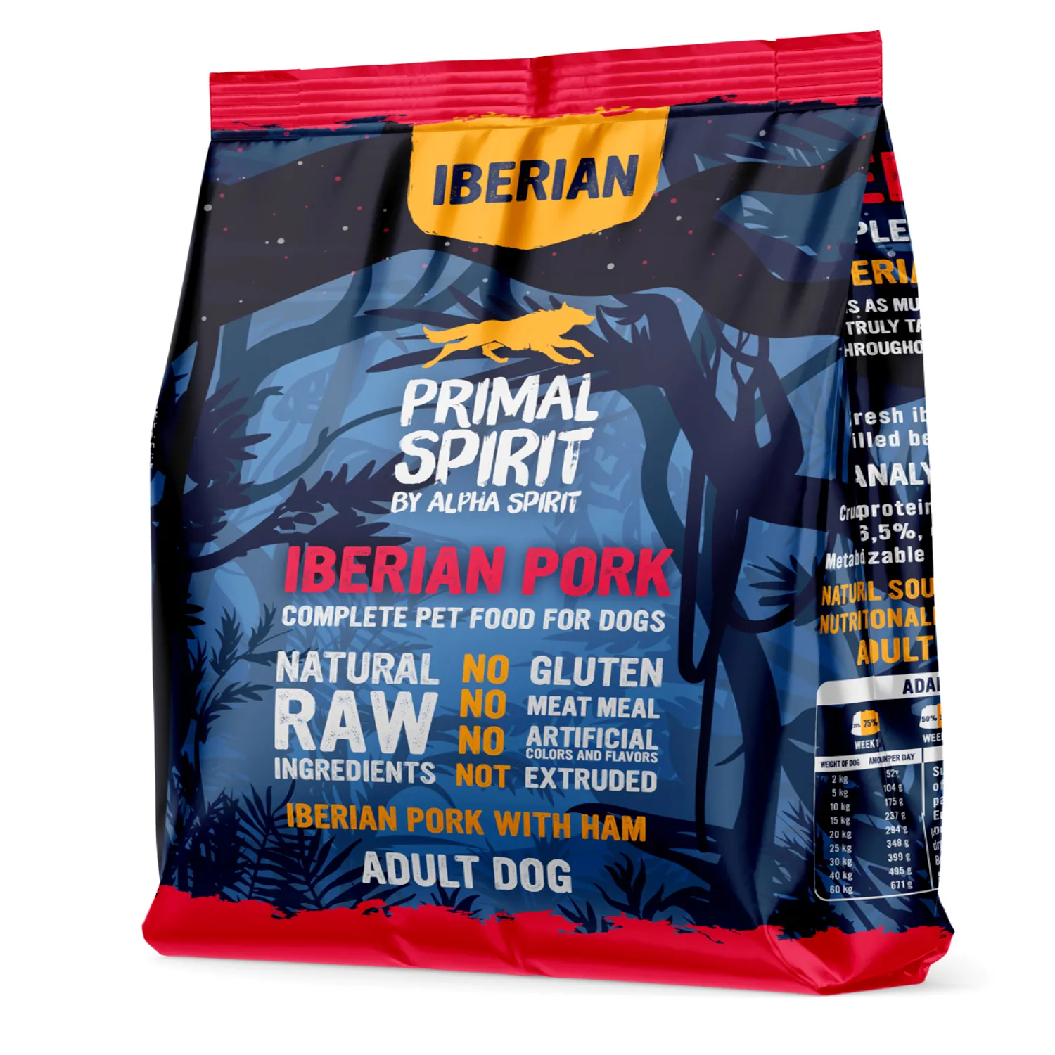 Primal Spirit wieprzowina adult 1 kg