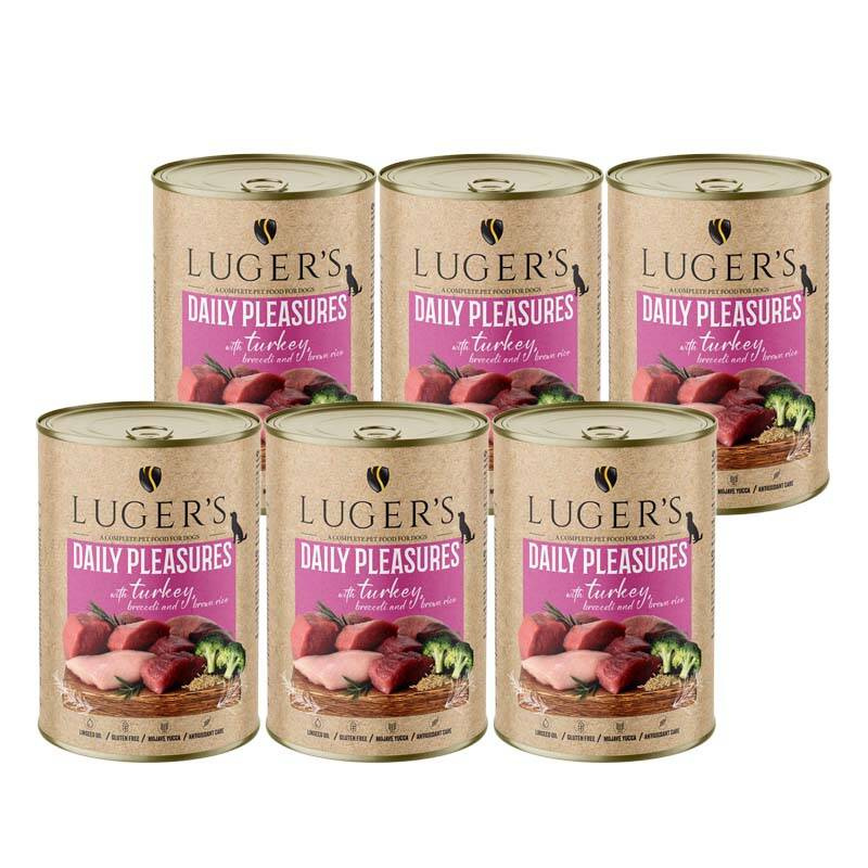 Luger's Daily Pleasures indyk 400 g × 6