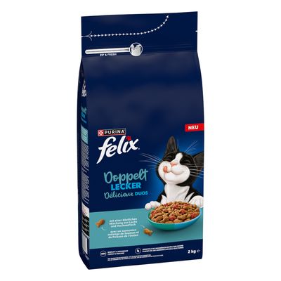 Purina Felix ryby, łosoś adult 2 kg