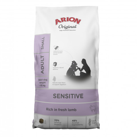 Arion Original Sensitive jagnięcina adult małe rasy 7 kg