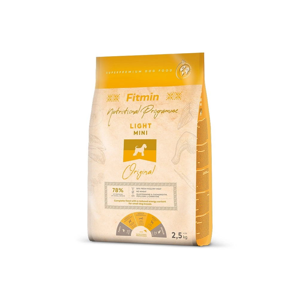 Fitmin Dog Mini Light kurczak adult małe rasy 2,5 kg