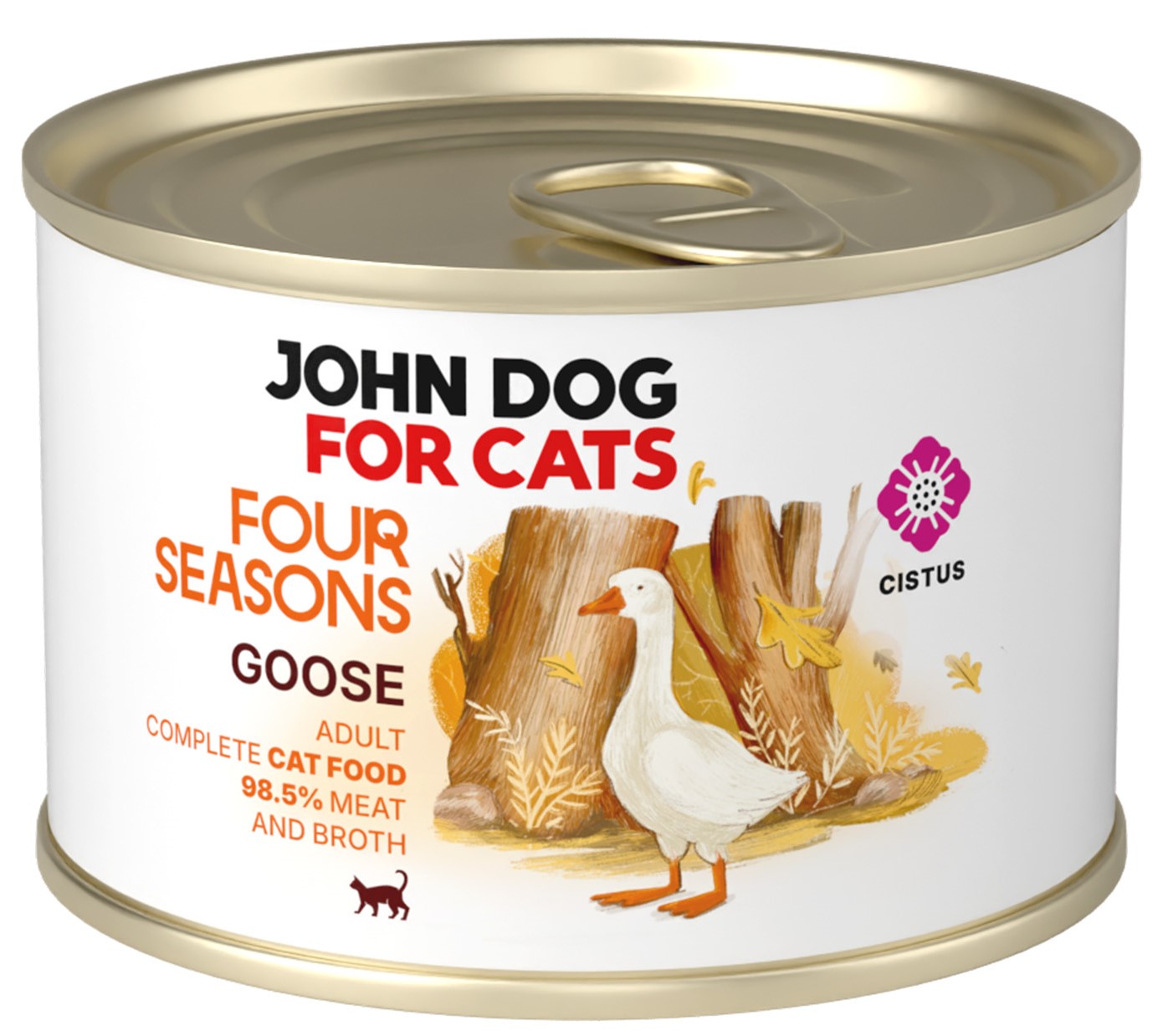 John Dog Four Seasons gęś pasztet adult 185 g