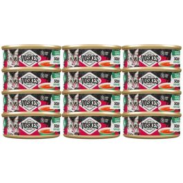 Voskes Cat Soup wołowina w bulionie 50 g × 12