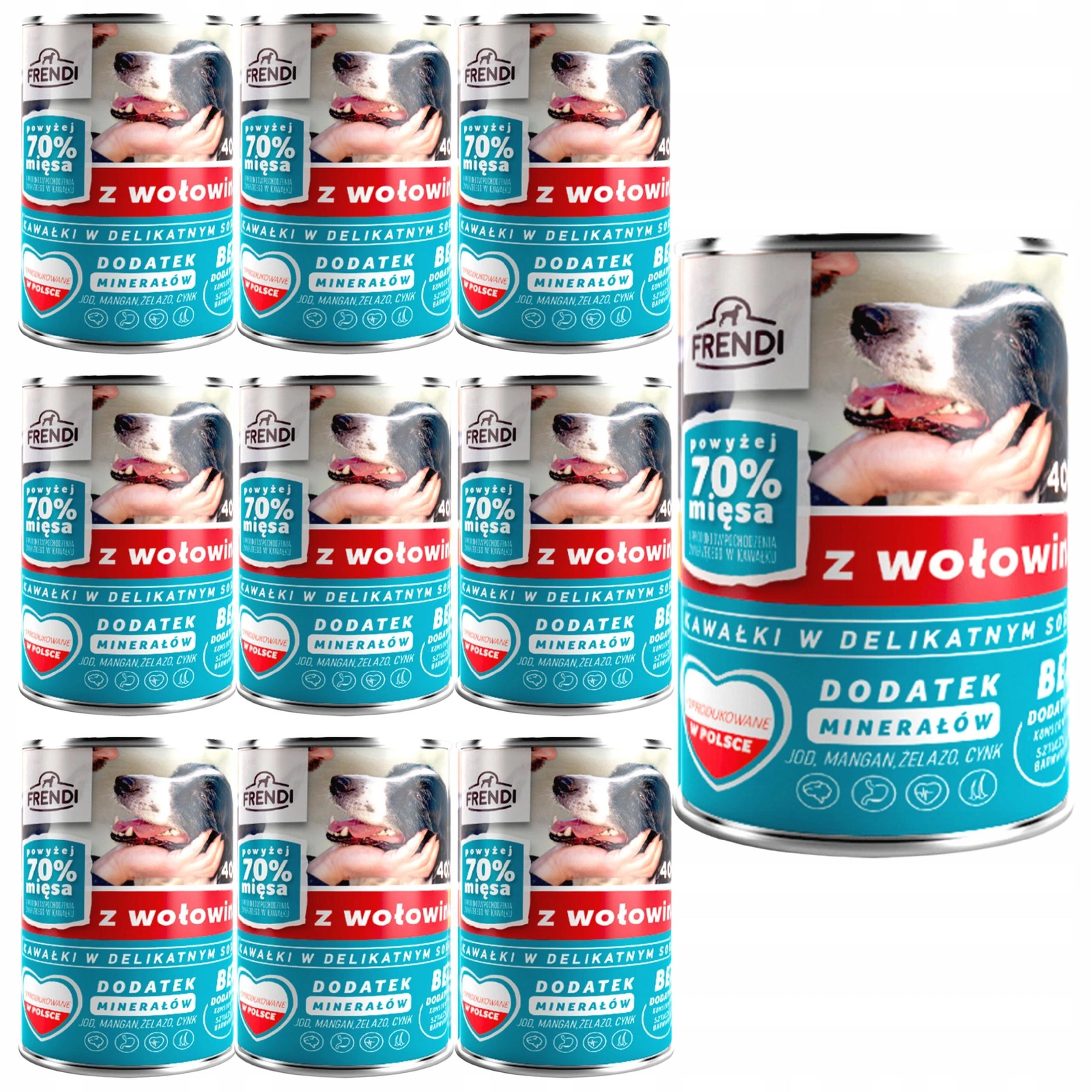 Pet Republic Frendi wołowina 400 g × 10