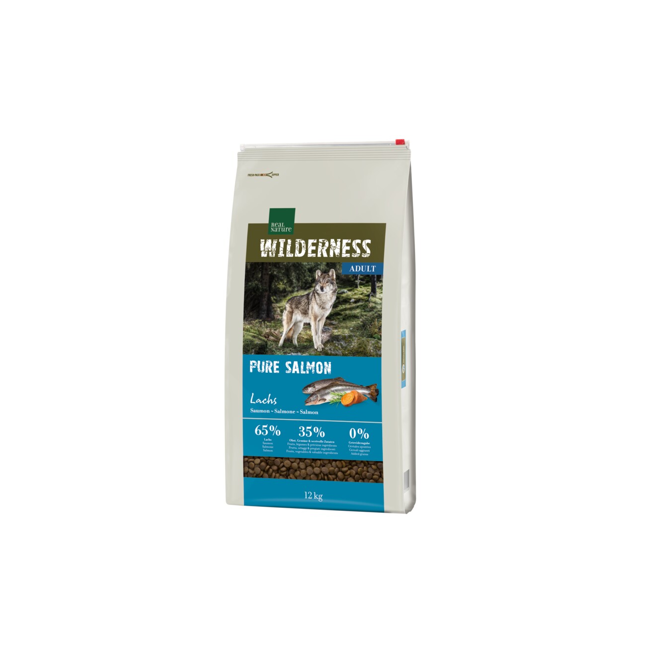 REAL NATURE Wilderness łosoś adult 12 kg