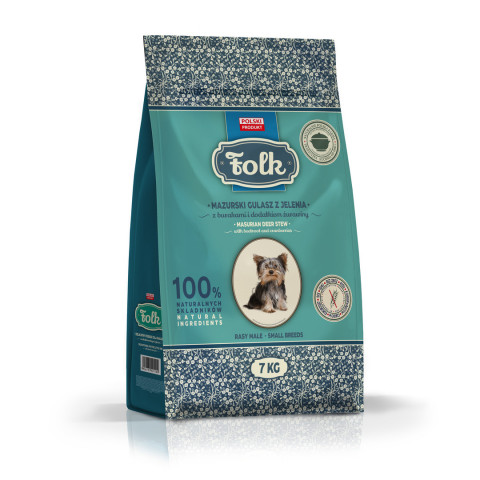 Folk Mini jeleń adult małe rasy 7 kg