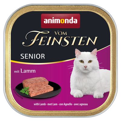 Animonda Vom Feinsten jagnięcina pasztet senior 100 g × 6