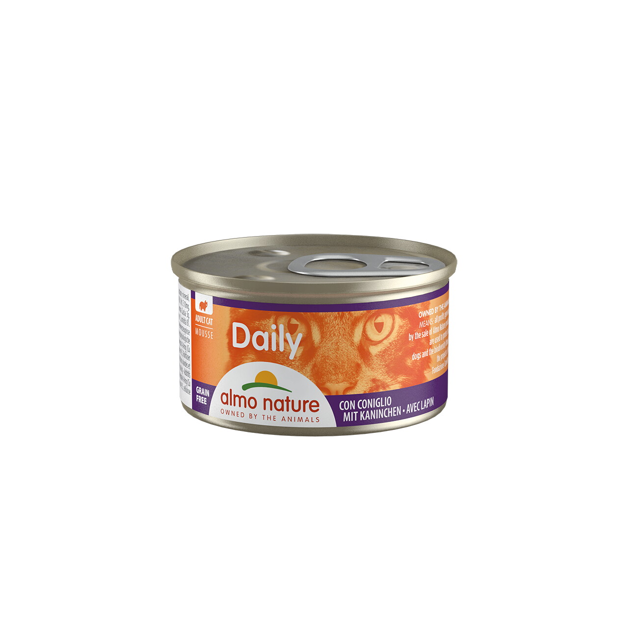 Almo Nature Daily królik pasztet adult 85 g × 24