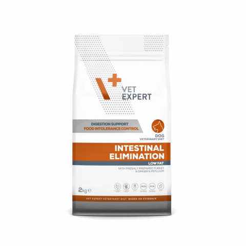 VetExpert 4T Veterinary Diet Intestinal Elimination indyk adult 2 kg