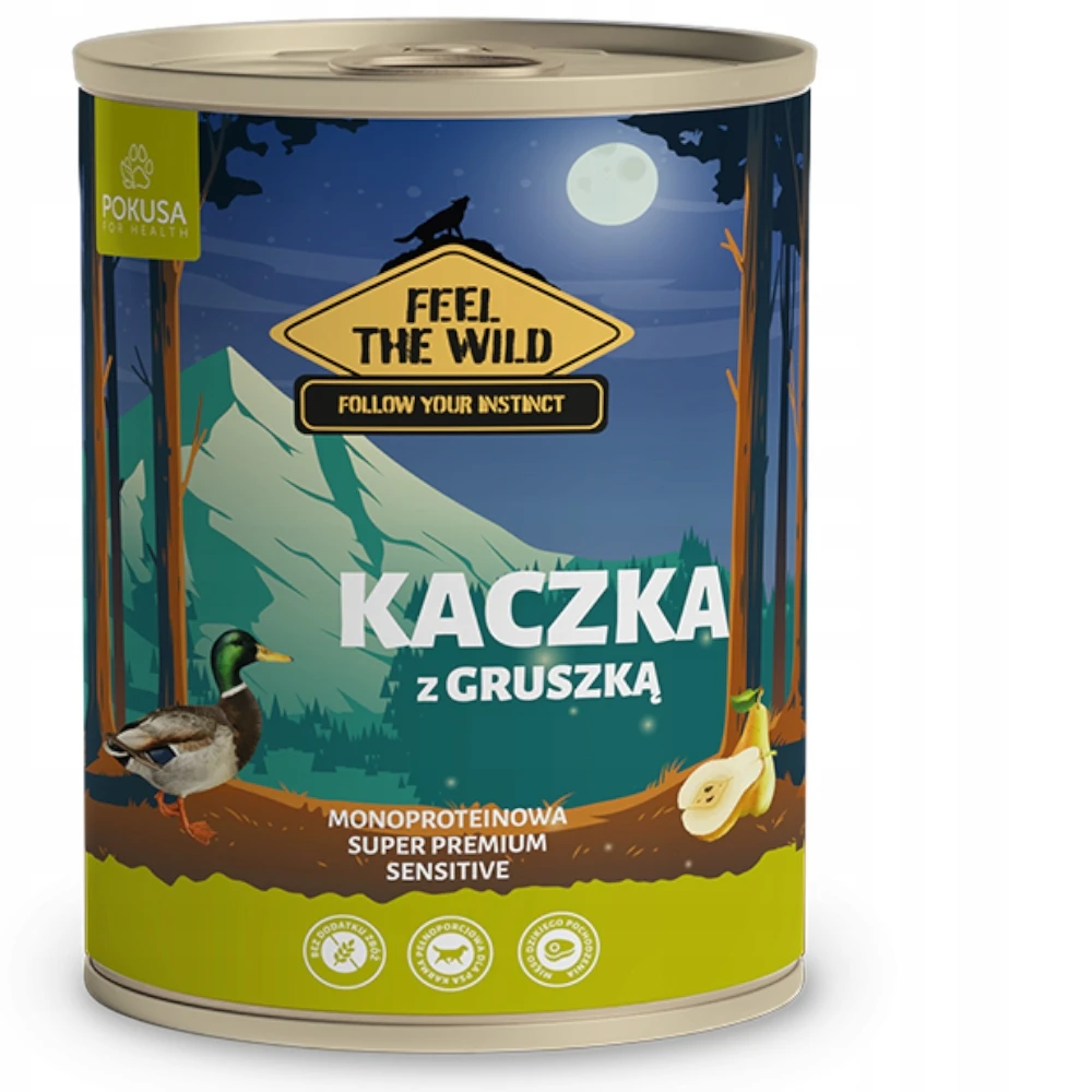 Pokusa Feel The Wild kaczka 400 g