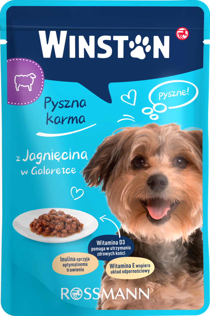 Winston jagnięcina adult 100 g