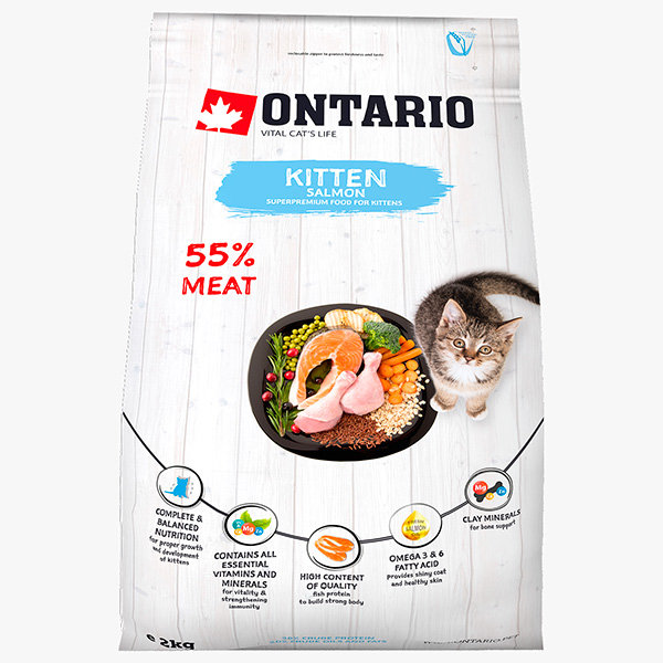 Ontario łosoś kitten 2 kg