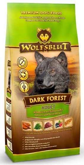 Wolfsblut Dark Forest dziczyzna z batatem adult 12,5 kg