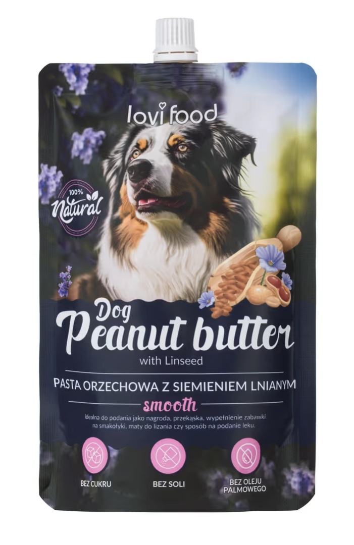 John Dog pasta orzechowa, siemię lniane 300 g