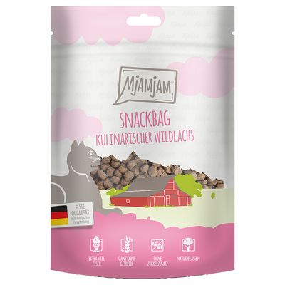 MjAMjAM Snackbag łosoś 125 g × 2
