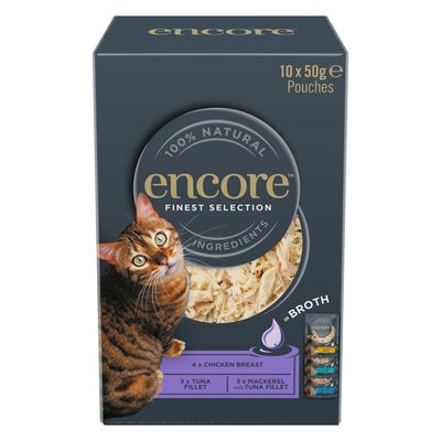 Encore mix smaków w bulionie 50 g × 10