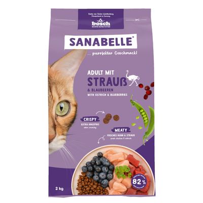 Sanabelle Adult Mobility Skin & Coat struś adult 2 kg