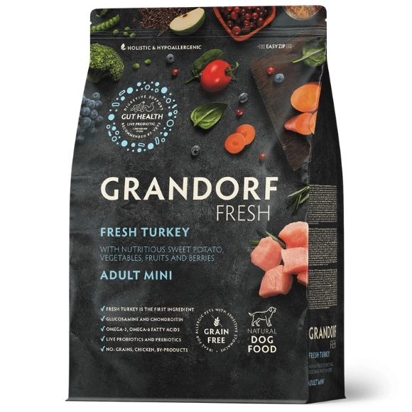 Grandorf Fresh indyk adult małe rasy 3 kg