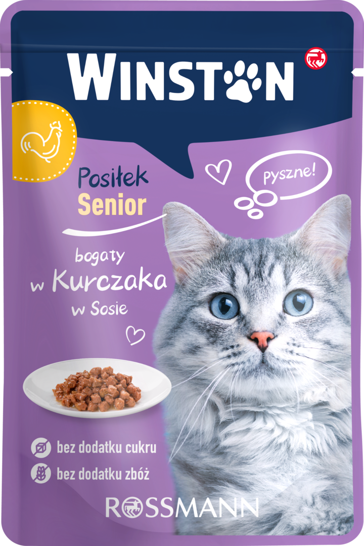 Winston kurczak w sosie senior 100 g