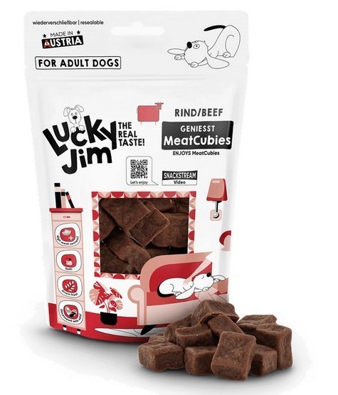 Lucky Jim MeatCubies wołowina 70 g