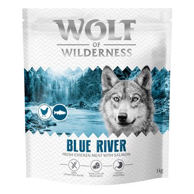 Wolf of Wilderness Blue River łosoś adult 1 kg