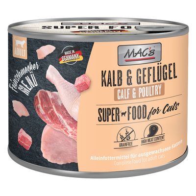 MAC's Feinschmecker cielęcina, drób 200 g × 6