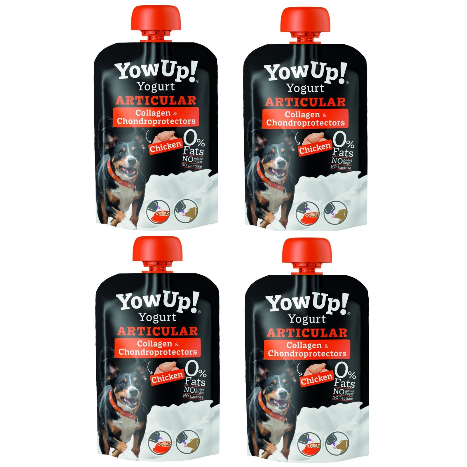 Yow Up! kurczak 115 g × 4