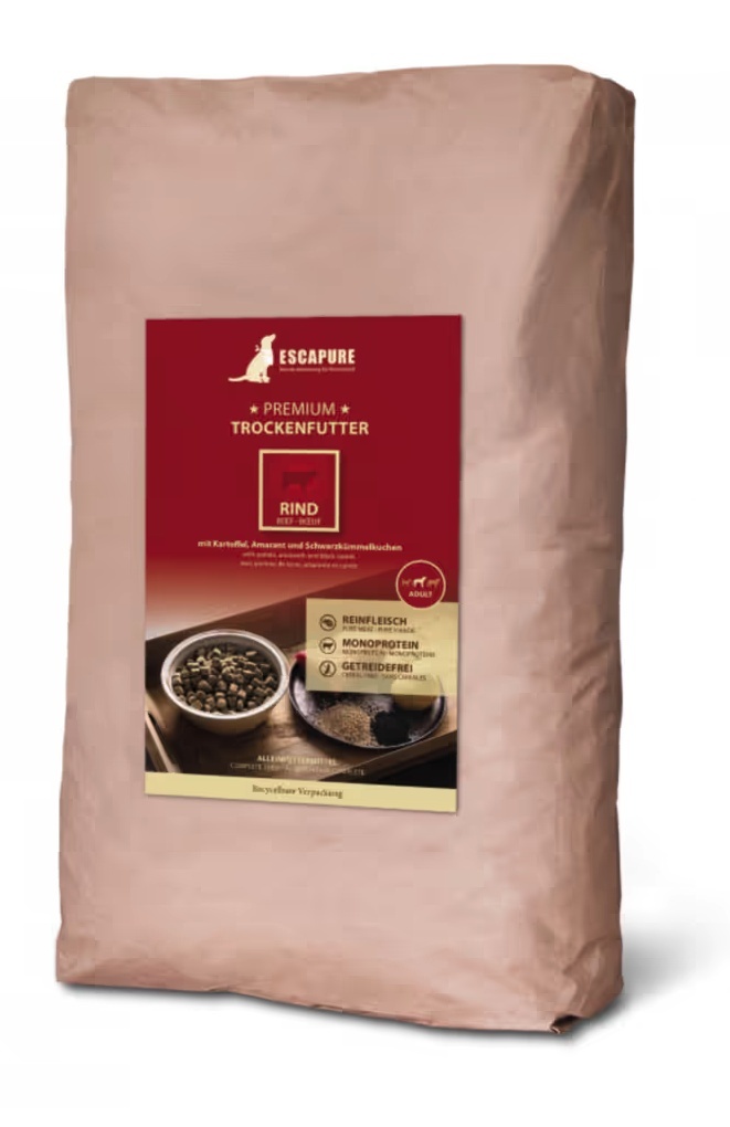 Escapure Premium wołowina adult 12 kg