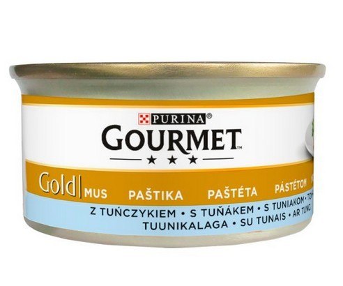 Purina Gourmet Gold tuńczyk pasztet 85 g