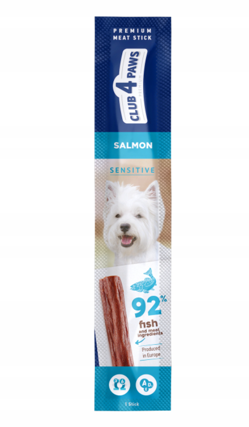 Club 4 Paws Meat Stick łosoś 12 g