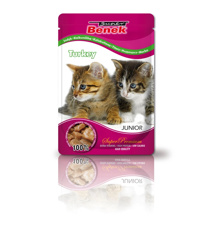 Super Beno indyk kawałki kitten 100 g