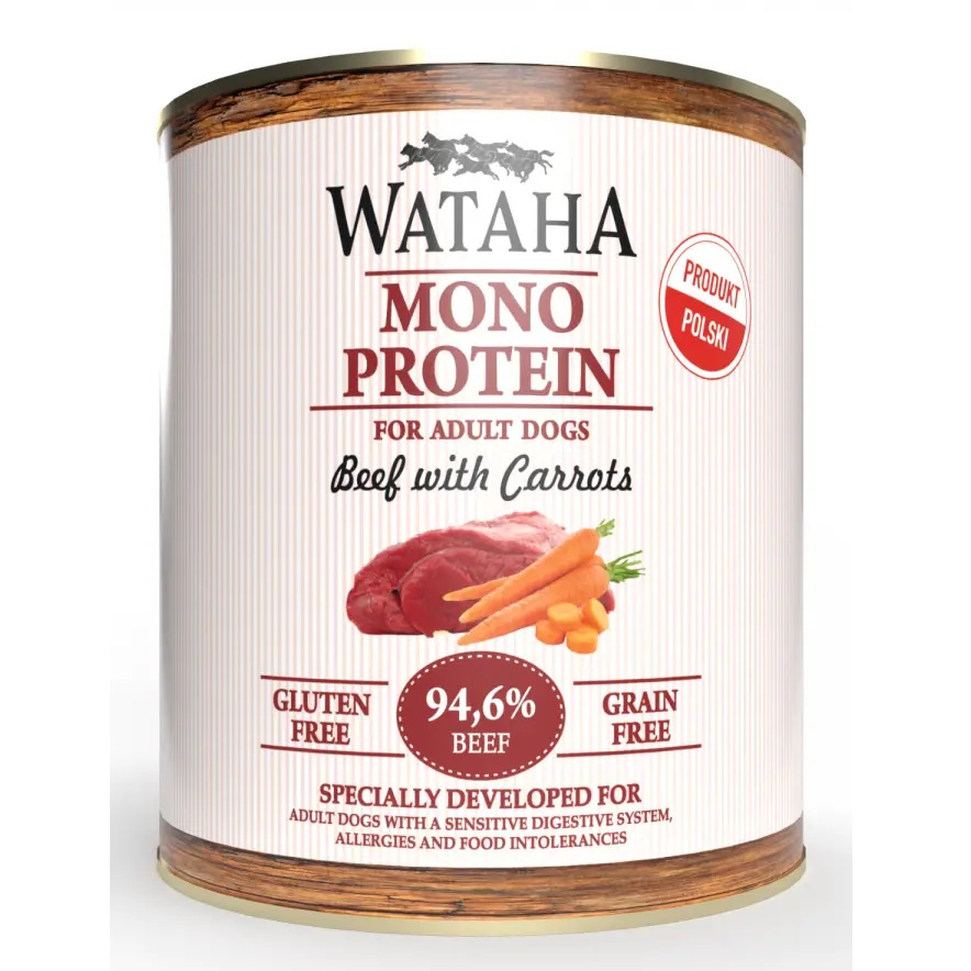 Wataha Mono Protein wołowina adult 800 g