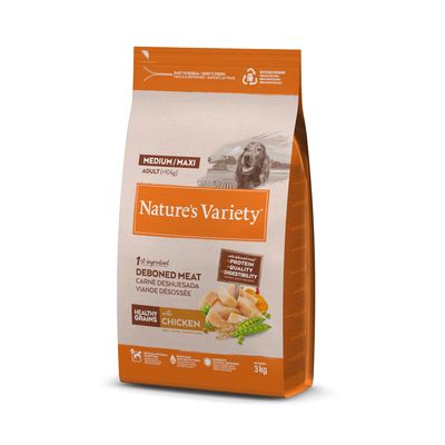 Nature's Variety Healthy Grains kurczak adult średnie i duże rasy 3 kg