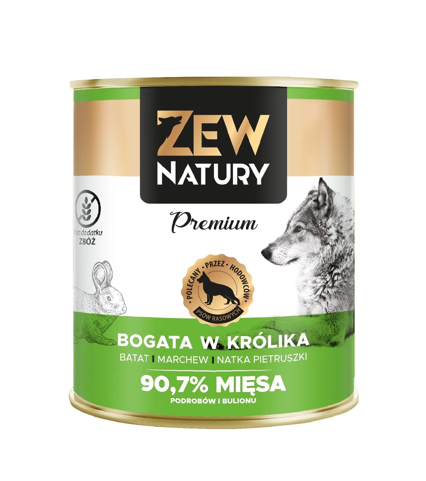 Zew Natury Premium królik 800 g