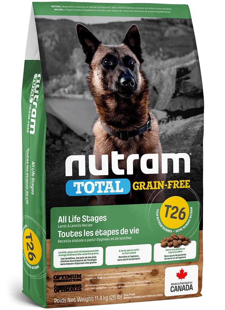 Nutram Total Grain-Free jagnięcina adult 11,4 kg