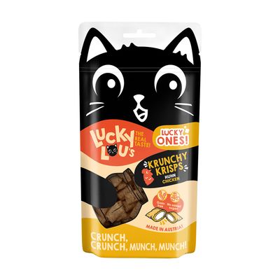 Lucky Lou Krunchy Krisps kurczak 60 g × 2
