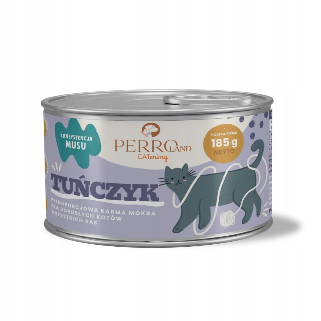 Perro CATering tuńczyk pasztet adult 185 g × 12