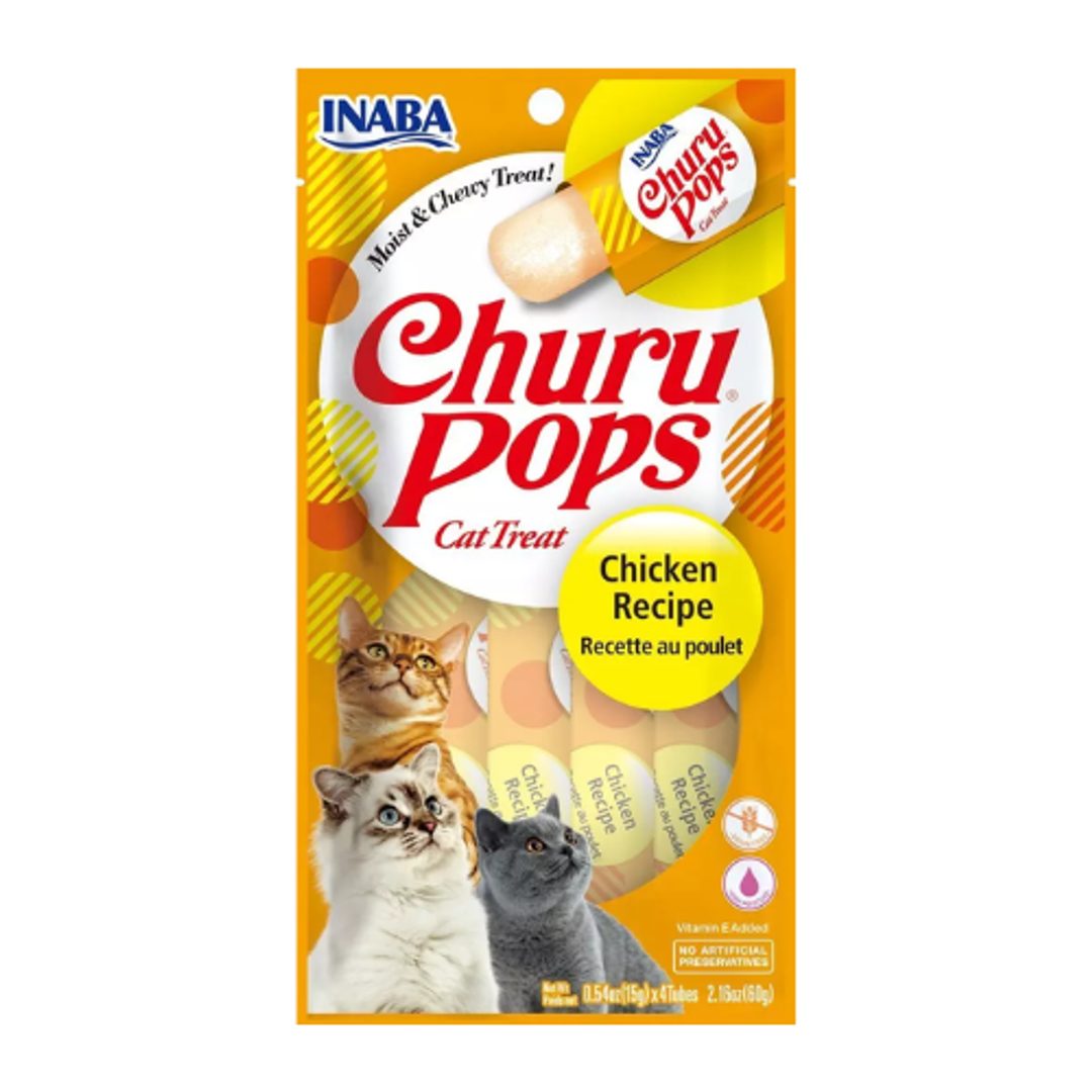 Inaba Churu Pops kurczak w galaretce 15 g × 4