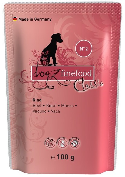 Dogz Finefood Classic wołowina 100 g