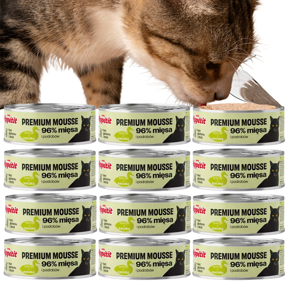 Comfy Appetit Premium kaczka pasztet adult 85 g × 12