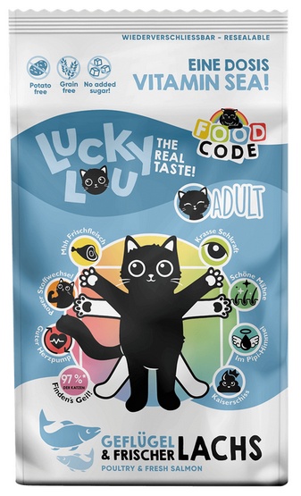 Lucky Lou Food Code Lifestage drób, łosoś adult 1,7 kg
